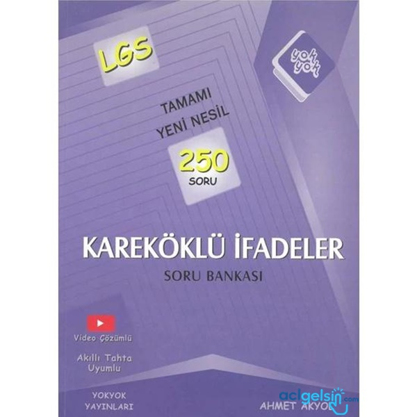 8.sınıf Çarpanlar Ve Katlar Soru Bankası Yokyok Yayınları