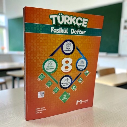 8. Sınıf Türkçe Fasikül Defter Mozaik Yayınları