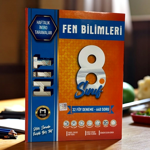 8. Sınıf Fen Bilimleri Hit 32 Deneme Mozaik Yayınları