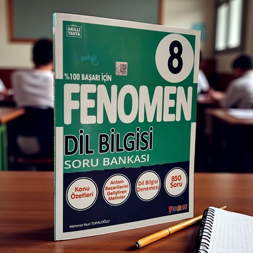8. Sınıf Fenomen Dil Bilgisi Soru Bankası Gama Yayınları