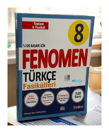 8.sınıf Türkçe Fasikül Seti 8 Fasikül Kurmay Yayınları