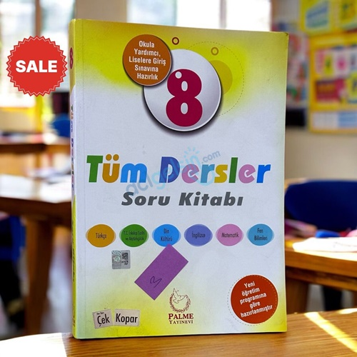 8.sınıf Tüm Dersler Soru Bankası Palme Yayınları