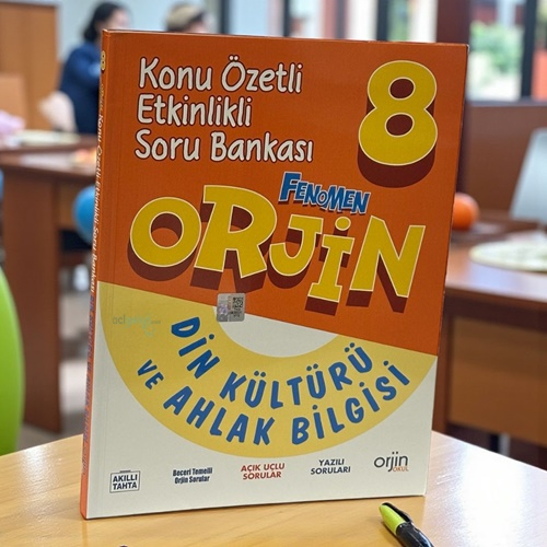 8.sınıf Din Kültürü Konu Özetli Soru Bankası Fenomen Orjin Yayınları