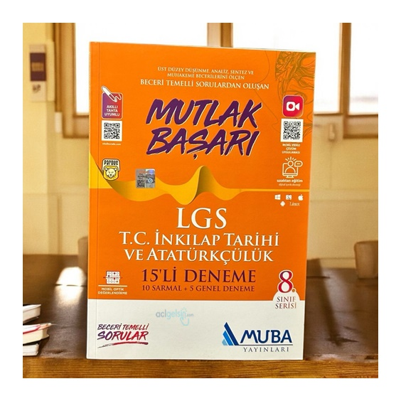 8.sınıf Lgs İnkılap Tarihi 15 Deneme Mutlak Başarı