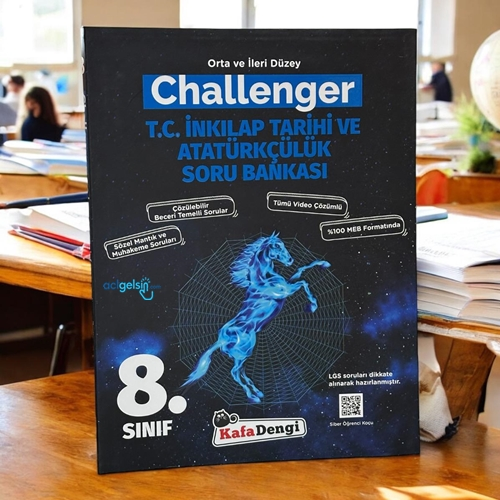 8.sınıf Challenger İnkılap Tarihi Soru Bankası Kafa Dengi Yayınları