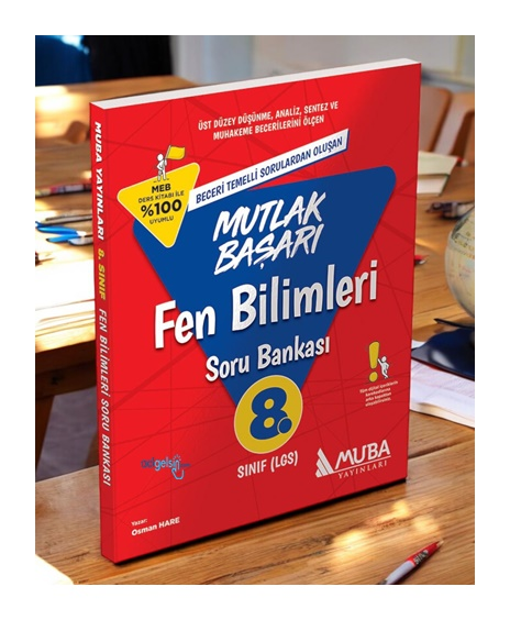 8.sınıf Fen Bilimleri Mutlak Başarı Soru Bankası Muba Yayınları