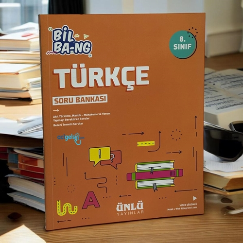 8.sınıf Bil Bang Türkçe Soru Bankası Ünlü Yayınları