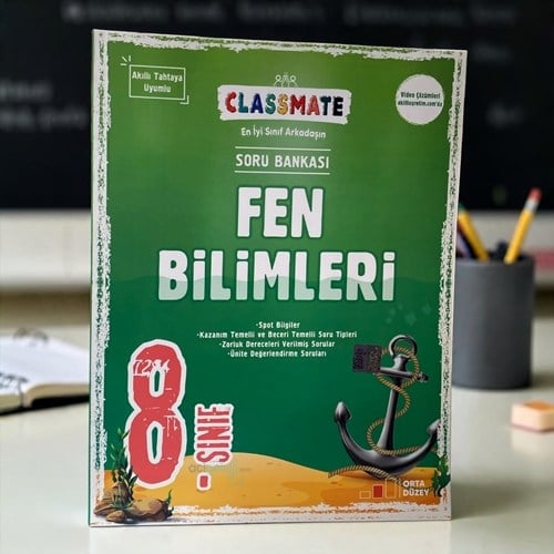 8.sınıf Classmate Fen Bilimleri Soru Bankası Okyanus Yayınları