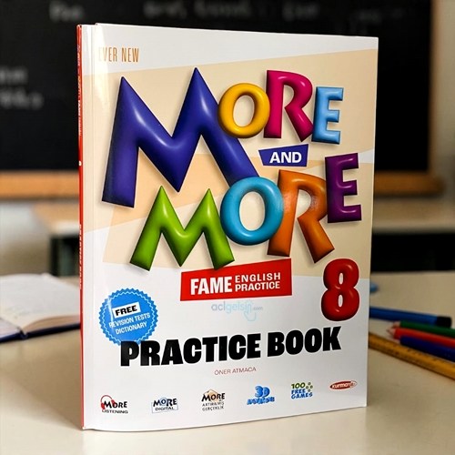 8.sınıf More&more Englısh Practıce Book+revision Test+dictıonary