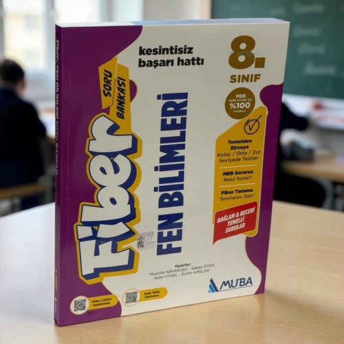8.sınıf Fen Bilimleri Fiber Soru Bankası Muba Yayınları