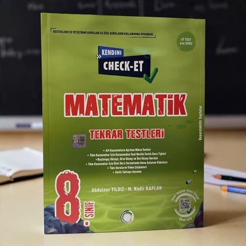 8. Sınıf Kendini Check - Et Matematik Soru Bankası Okyanus Yayınları