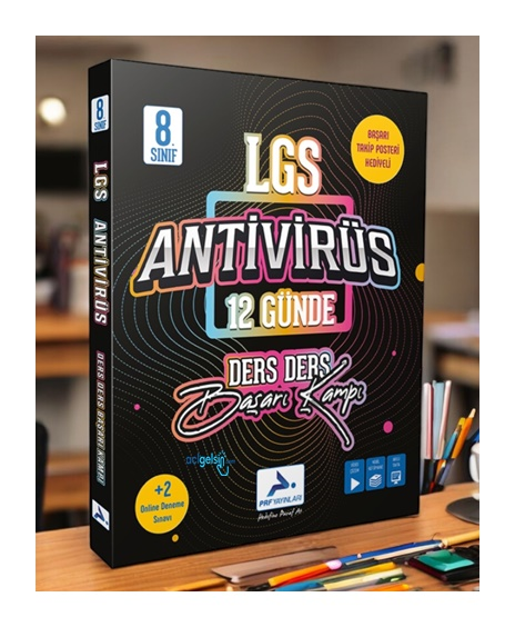 8. Sınıf Antivirüs Ders Ders Başarı Kampı Paraf Yayınları