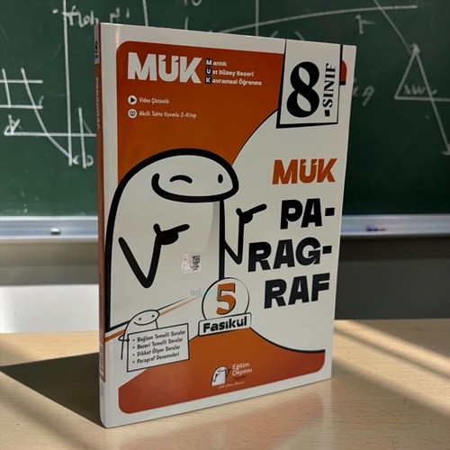 8.sınıf Mük Parağraf Fasikül Eğitim Deposu Yayınları