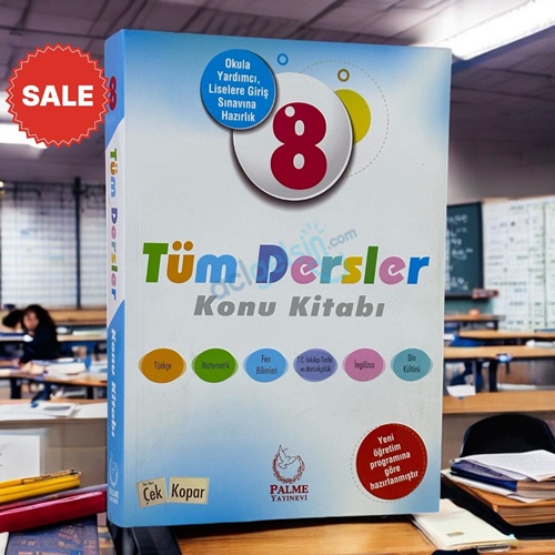 8. Sınıf Tüm Dersler Konu Anlatımlı Palme Yayınları