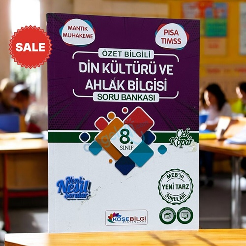 8.sınıf Din Kültürü Özet Bilgili Soru Bankası Köşebilgi Yayınları