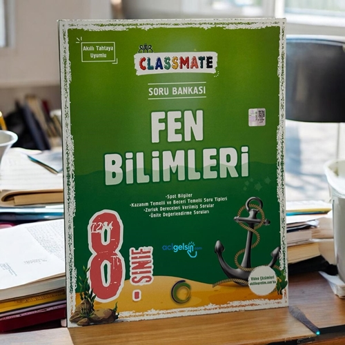 8.sınıf Classmate Fen Bilimleri Soru Bankası Okyanus Yayınları