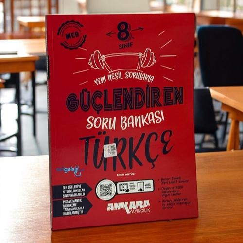 8. Sınıf Türkçe Güçlendiren Soru Bankası Ankara Yayınları
