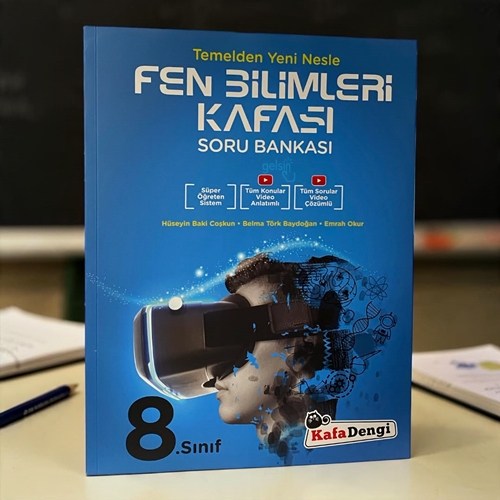 8.sınıf Fen Bilimleri Kafası Soru Bankası Kafa Dengi Yayınları