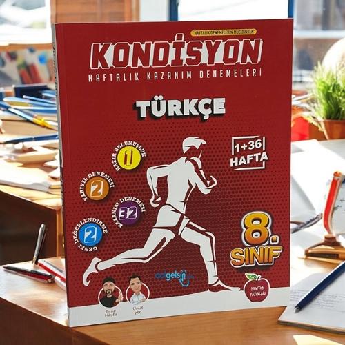 8. Sınıf Kondisyon Türkçe Denemeleri 37 Hafta Newton Yayınları
