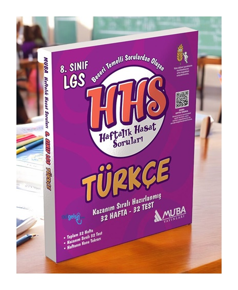 8.sınıf Türkçe Haftalık Hasat Soruları Muba Yayınları
