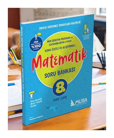 8. Sınıf Matematik Soru Bankası Muba Yayınları