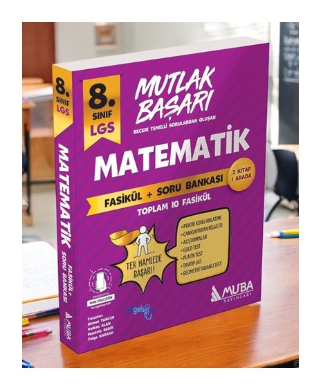 8.sınıf Mutlak Başarı Matematik Fasiküller+soru Bankası Muba Yayınları