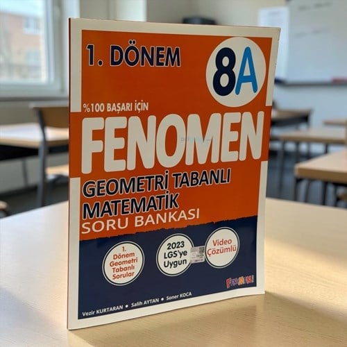 8.sınıf Geometri Tabanlı Matematik Soru Bankası Fenomen A