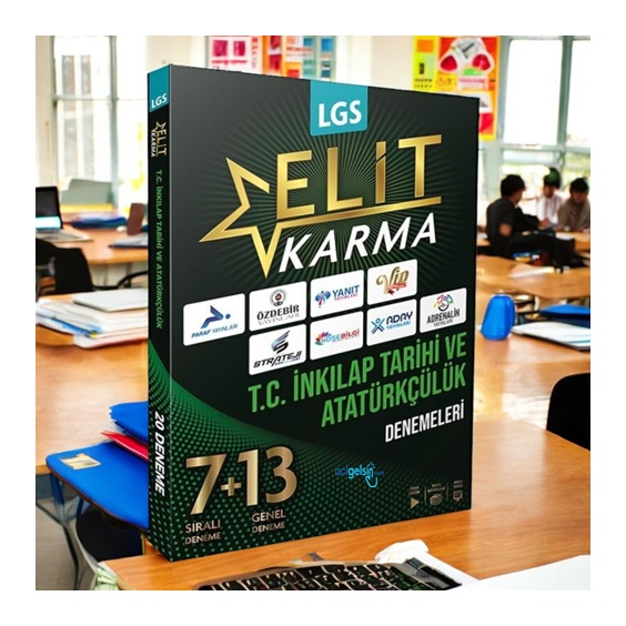 8.sınıf Elit Karma İnkılap Tarihi 20 Branş Denemesi Paraf Yayınları