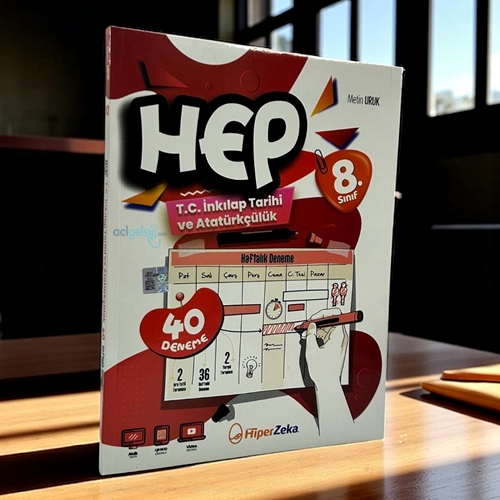 8. Sınıf Haftalık Hep T.c. İnkılap Tarihi 40 Deneme | Metin Uruk