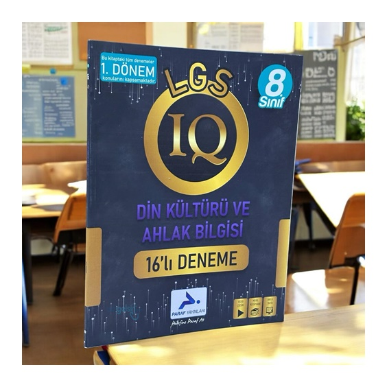 8. Sınıf Iq Din Kültürü 16 Lı Deneme 1.dönem Paraf Yayınları