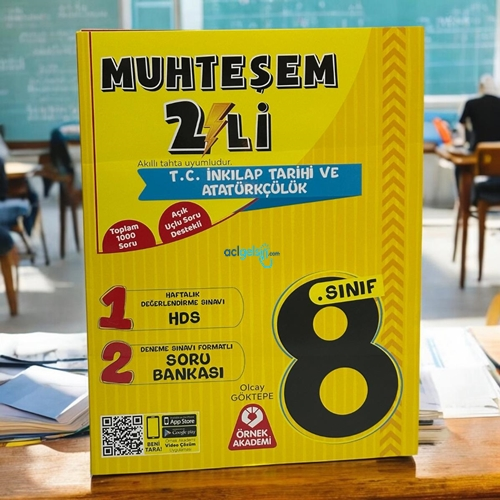 8. Sınıf Muhteşem İkili T.c. İnkılap Tarihi Ve Atatürkçülük Seti