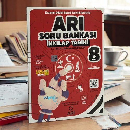8. Sınıf T.c. İnkılap Tarihi Ve Atatürkçülük Arı Soru Bankası Arı Yayınları