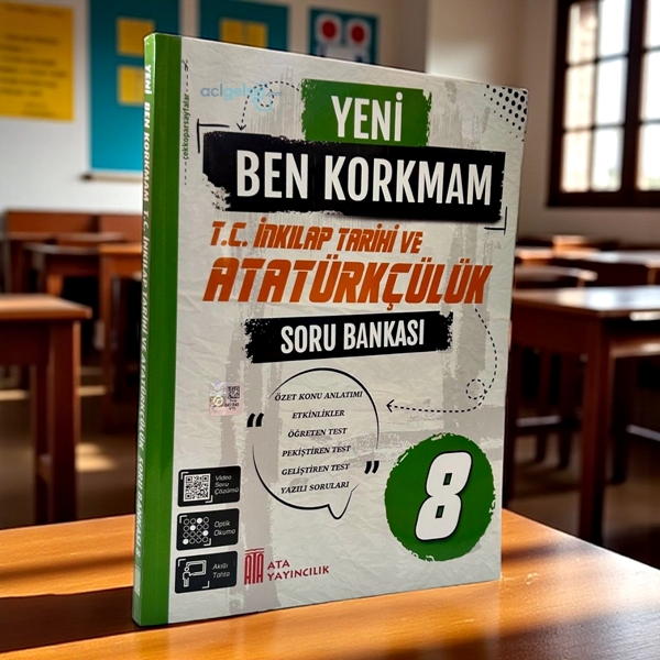8. Sınıf Yeni Ben Korkmam T.c İnkılap Tarihi Ve Atatürkçülük Soru Bankası
