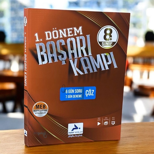 8.sınıf Başarı Kampı 1.dönem Paraf Yayınları