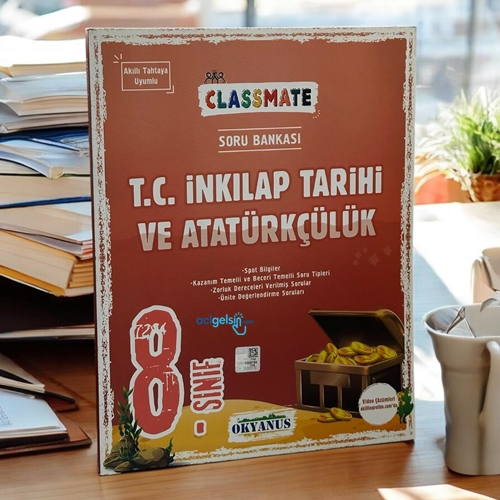 8.sınıf Classmate T.c. İnkilap Tarihi Ve Atatürkçülük Soru Bankası
