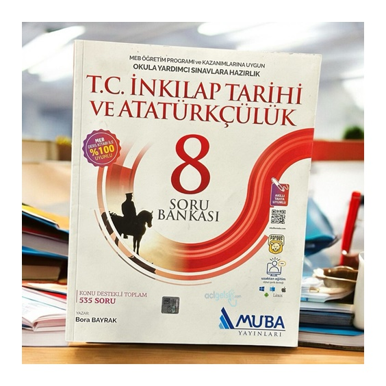 8.sınıf T.c. İnkılap Tarihi Ve Atatürkçülük S.b. Muba Yayınları