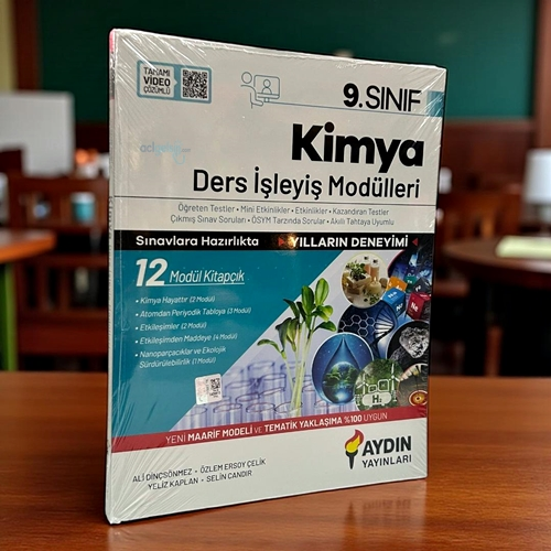 9. Sınıf Kimya Ders İşleyiş Modülleri Aydın Yayınları
