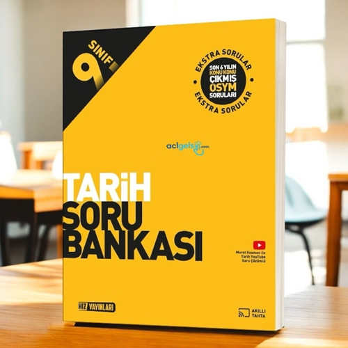 9.sınıf Tarih Soru Bankası Hız Yayınları