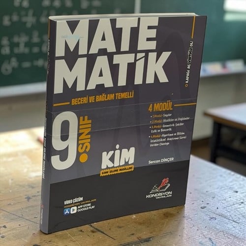 9.sınıf Matematik Konu İşleme Modülleri (4 Modül) Kondisyon Yayınları