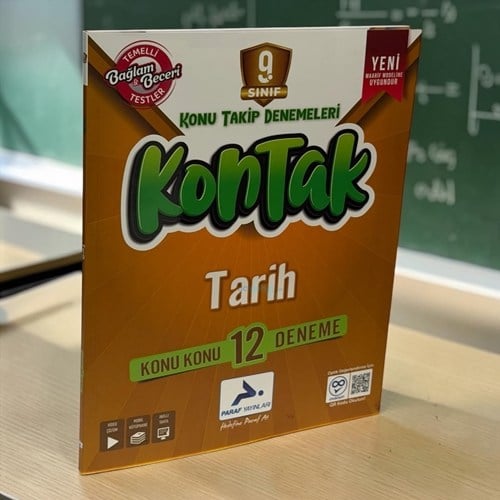 9. Sınıf Tarih Kontak Konu Takip Denemeleri Paraf Yayınları