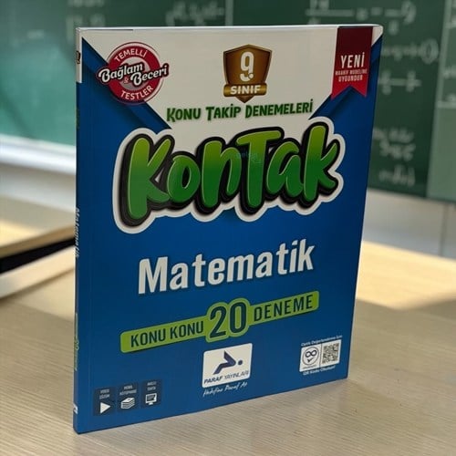 9. Sınıf Matematik Kontak Konu Takip Denemeleri Paraf Yayınları