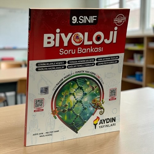 9. Sınıf Biyoloji Soru Bankası Aydın Yayınları