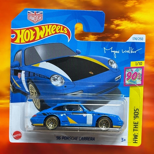 96 Porsche Carrera Hot Wheels Tekli Araba