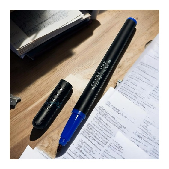 Adel Prime Ink Permanent Markör Kalem Mavi