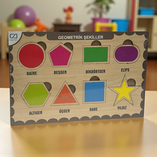 Ahşap Bultak Geometrik Şekiller