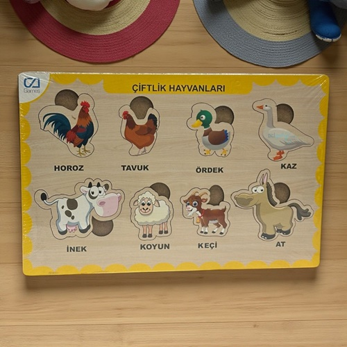 Ahşap Çiftlik Hayvanları Bultak