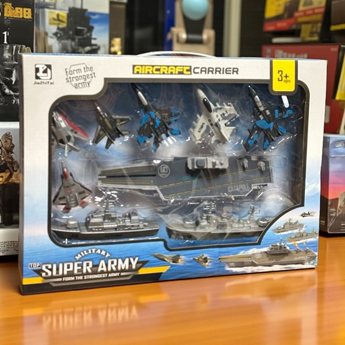 Aircraft Carrier Super Army Askeri Gemi Seti