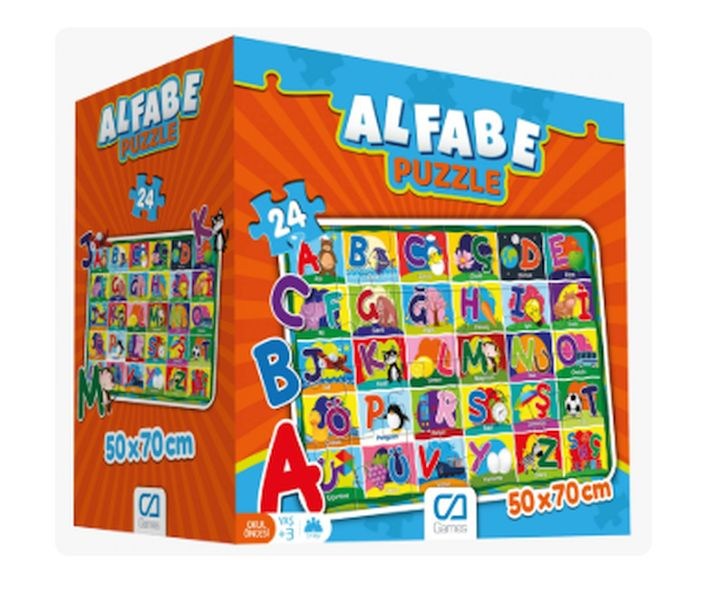 Alfabe Yer Puzzle