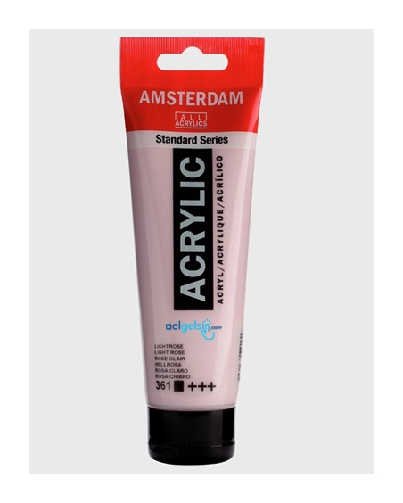 Amsterdam Akrilik Boya 120 Ml Light Rose 361