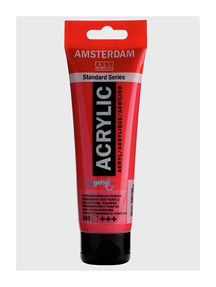 Amsterdam Akrilik Boya 120 Ml Permanent Red Purple 348